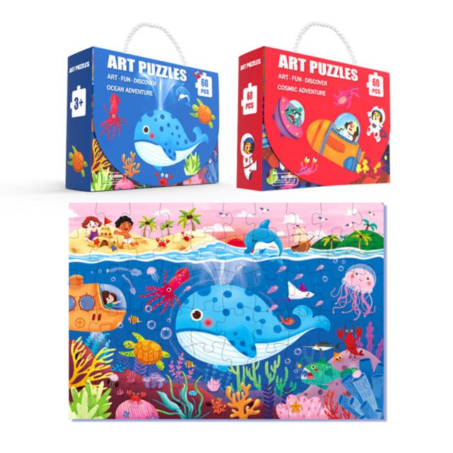 Puzzle Carton Presat 60 piese