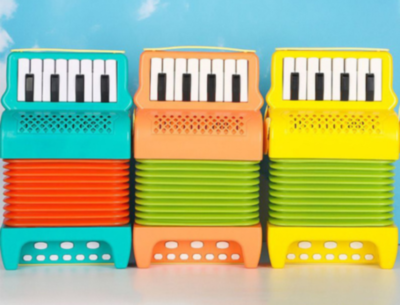 Acordeon Muzical pentru Copii cu Clape și Butoane (culoare aleatorie) | image
