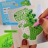 Set creativ cu stickere Diamond Painting pentru copii