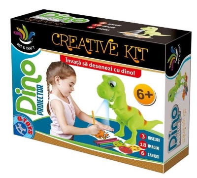 Proiector de Lumini - Învață să desenezi cu Dino  joc creativ | image