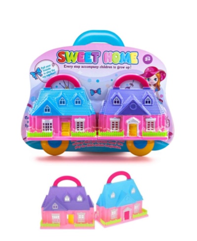 Căsuță Pliabilă Mini de Păpuși | image