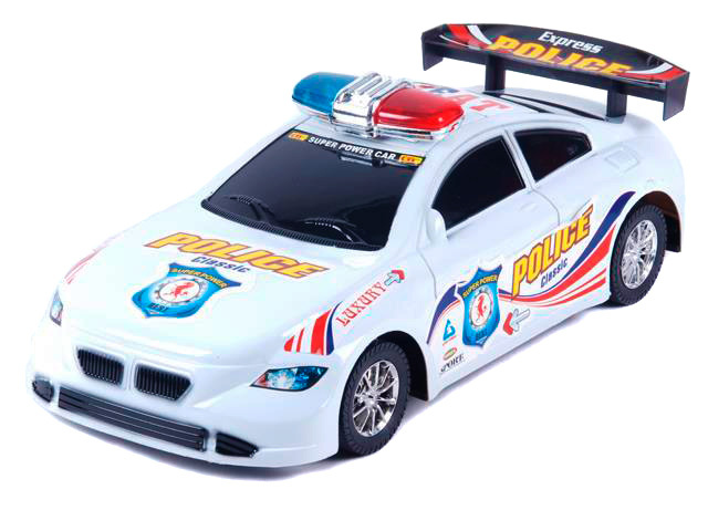 Mașină de Poliție cu Mecanism de Fricțiune, 38cm