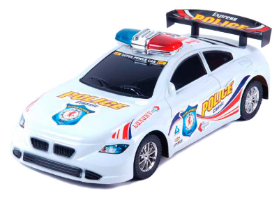 Mașină de Poliție cu Mecanism de Fricțiune, 38cm | image