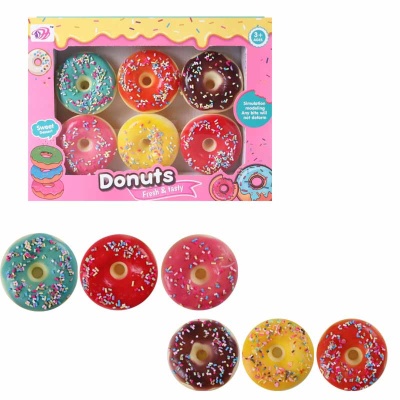 Set 6 Gogoși Design Realist din cauciuc | image