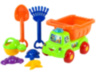 Camion cu 6 Accesorii de Nisip, 29cm