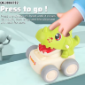 Mașinuță Dinozaur cu Funcție Press & Go (culoare aleatorie)