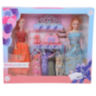 Set Păpuși Elegante cu Rochii și Accesorii (culori rochii aleatorii)