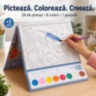 Set de pictură cu acuarele și 24 de planșe