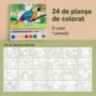 Set de pictură cu acuarele și 24 de planșe