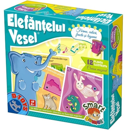 Elefănțelul Vesel - Forme, Culori, Fructe și Legume  joc | image
