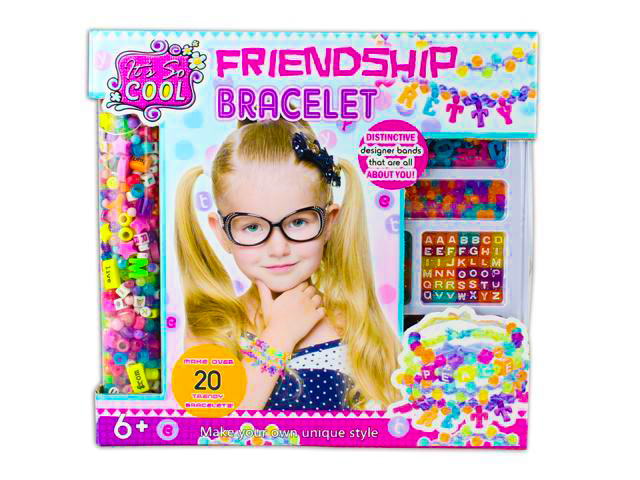 Set de Confecționat Brațări cu Pandative in Formă de Litere