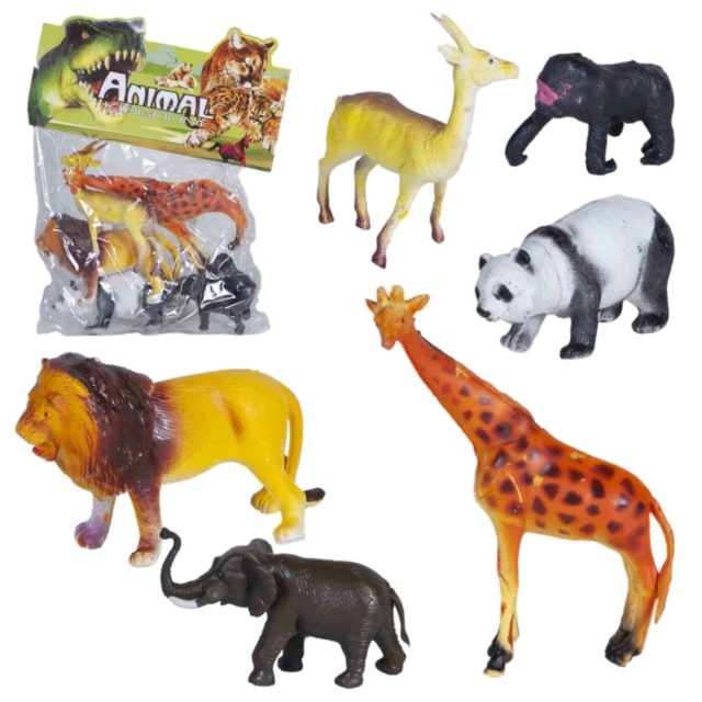 Set 6 Animale din Junglă