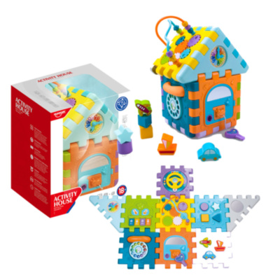 Casa Interactivă Educativă cu Activitați și Funcții | image