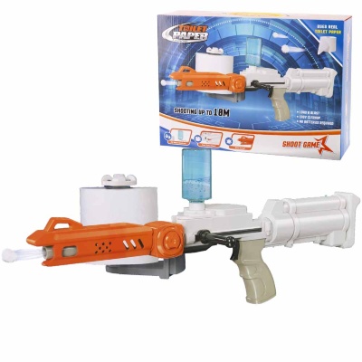 Pușca care Împușcă cu Hârtie Igienică 