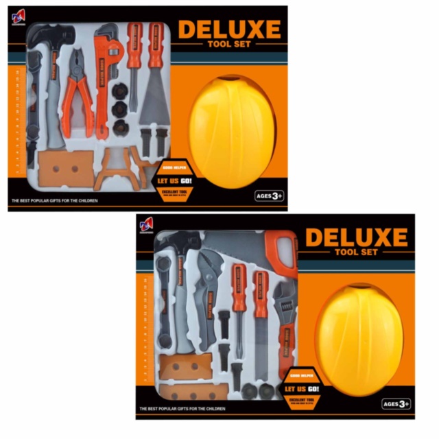 Set Unelte de Construcție cu Cască